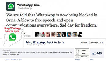 Facebook's $19 Billion App Is Hugely Popular Among The Syrian Opposition